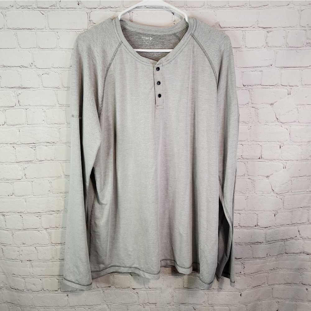 Men's Old Navy Active "Breathe On" button-up longsleeve shirt, size XXL